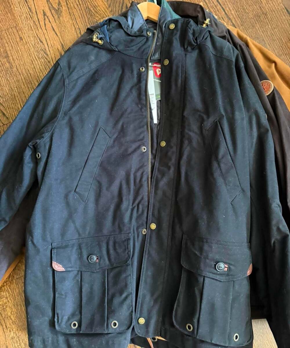 Timberland Primaloft Insulated Hooded Field Jacket Black Large